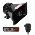 thumbnail image 1 of ALARMA DE ASARRO DE ADUNTENCIA DE CAR CAR KITS DE BOCINA DE FUEGO 9 Sonidos Con Megáfono Altavoz de 130DB 200W, 1 of 7