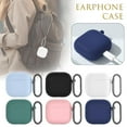 thumbnail image 3 of liraijei for AirPods 4 Case Cover, for Silicone Protective Case for AirPods 4 Protective Silicone Skin Accessories with Keychain, for AirPods 4nd Generation Case Cover for Women Men K9G1, 3 of 8