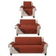 thumbnail image 1 of Juego de Protector Cubre Sala Doble Vista Capitonado, Incluye: Protector de Sofá, Love Seat y Sillón Individual SHEDRON - CAFÉ, 1 of 1