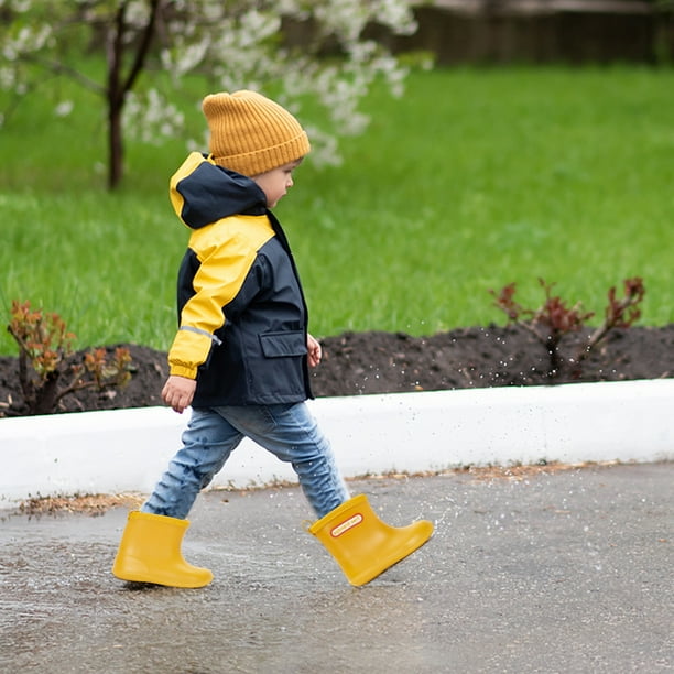 EONROACOO Toddler Kids Rain Boots for Boys Girls, Anti-Slip