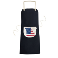 thumbnail image 1 of Missouri USA Map Stars And Stripes Flag Shape Apron Bib Sarong Cooking Baking Kitchen Pocket Pinafore, 1 of 3