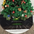 thumbnail image 3 of Falda de árbol de Navidad de extraterrestre, suave y divertida, collar de árbol de Navidad, decoración navideña de granja de 30", 3 of 4