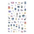 thumbnail image 1 of MAUXDA Halloween Clearance Halloween Nail Sticker Skull Doodle Sticker, 1 of 1