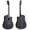 Black, variant on 41 Inches Acoustic Cutaway Guitar Package for Beginners Students Kids