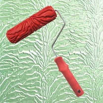 Nichiyo 7'' Texture Roller, DIY Decorative Art Pattern Paint Roller Rubber Roller for Walls, Furnitures and Floors Decoration (EG325T)