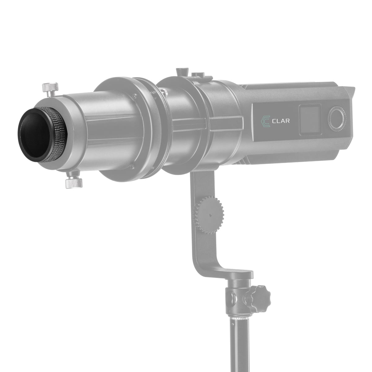 Fixation De Projection CLAR SA-P Pour CLAR S30 – Avec Objectif SA-01 85mm Et Gobos, Neuf