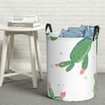 thumbnail image 6 of ZICANCN Cactus Tree Succulent Plant Laundry Basket Organizer, Dirty Clothes Hamper for Bathroom Bedroom Laundry Room, Medium Size, 6 of 7