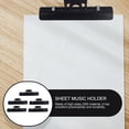 thumbnail image 4 of OULII 5pcs Portable Sheet Music Clip Black for Home Practice with Students, 4 of 7