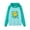 Green Smiling Face, variant on Hoodie Sweatshirts for Girls -Soft Long Sleeve Pullover Shirt Stylish Purple Smiling Face Tween Size 12/14