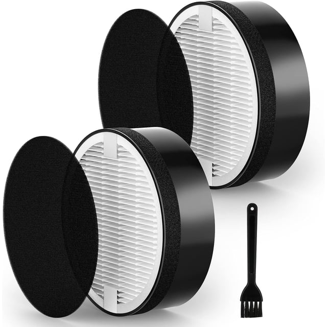 LV-H-132 Replacement Filter Compatible with LEVOIT LV-H-132 Air Puri-fier Replacement Filter, Part # LV-H-132-RF, 2 Pack