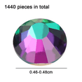 thumbnail image 2 of Crystal Rhinestones,Flat Back Glass Stones for Nail Art, DIY Crafts, 2 of 5
