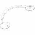 thumbnail image 4 of Alba LEDAERON 5W Touch Dimmer Aero LED Desk Lamp - Glossy Black, 4 of 14