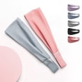 thumbnail image 5 of 5 diademas para mujer, diademas deportivas para mujer, antideslizantes, absorben el sudor, para yoga, moda, hacer ejercicio o correr, 5 of 5