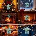 thumbnail image 5 of Colgante acrílico de tortuga para árbol de Navidad | Adorno navideño | Acrílico ligero y duradero | Diseño de tortuga caprichoso | Perfecto para árboles de Navidad, coronas, envoltura de regalos y, 5 of 5