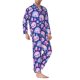 thumbnail image 2 of Fotbe colorful Skull mushroom rainbow Pijama de Hombre con Estampado de Manga Larga, Conjunto de 2 Piezas, Ropa de Dormir Suave y Cómoda con Bolsillos-X-Large, 2 of 7