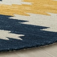 thumbnail image 3 of SAFAVIEH Aspen Mladen Southwestern Wool Area Rug, Ivory/Multi, 7' x 7' Round, 3 of 5