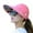 Watermelon Red, variant on DQRPSEETB Women's Summer Foldable Sunscreen Beach Hat Sunshade Hat Sun Hats for Women UV Protection Sunhat Woman for Outdoor