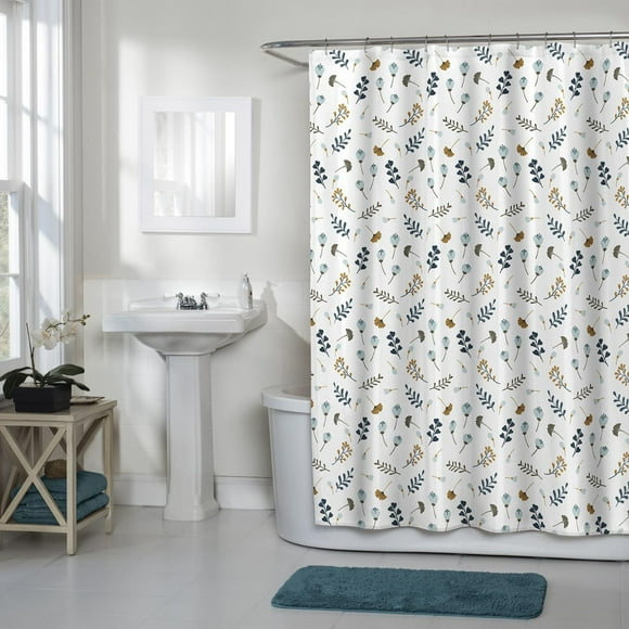 Rideau de douche décoratif en tissu léger Hometrends, modèles assortis 78&nbsp;cm par 183&nbsp;cm