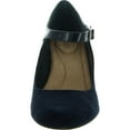 thumbnail image 5 of Giani Bernini Womens Velmah Suede Ankle Strap Mary Jane Heels, 5 of 5