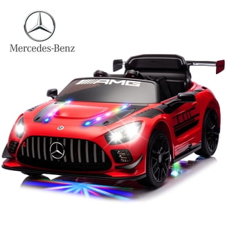 TOKTOO 12V Electric Car, Mercedes-Benz G63 Kids Ride on Toy, Red