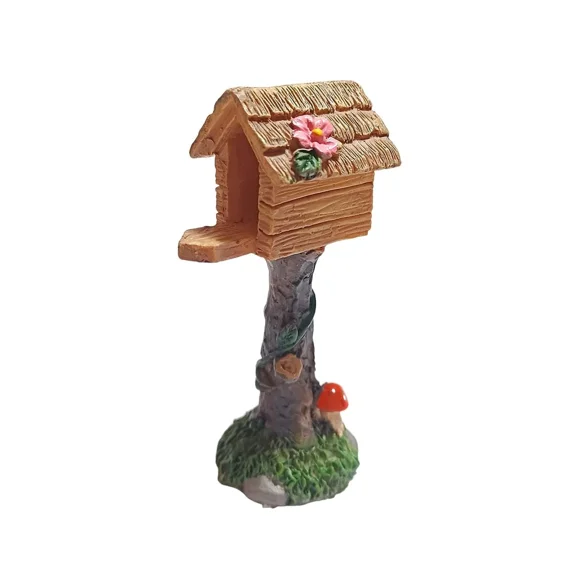 PURELY- Miniature Dollhouse Fairy Garden Flower & Vine Mailbox - Buy 3 Save $5