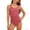 #95Red, variant on Girls One Piece Swimsuit Summer Solid Ruched Square Neck Swimwear Beach Pool Bathing Suit