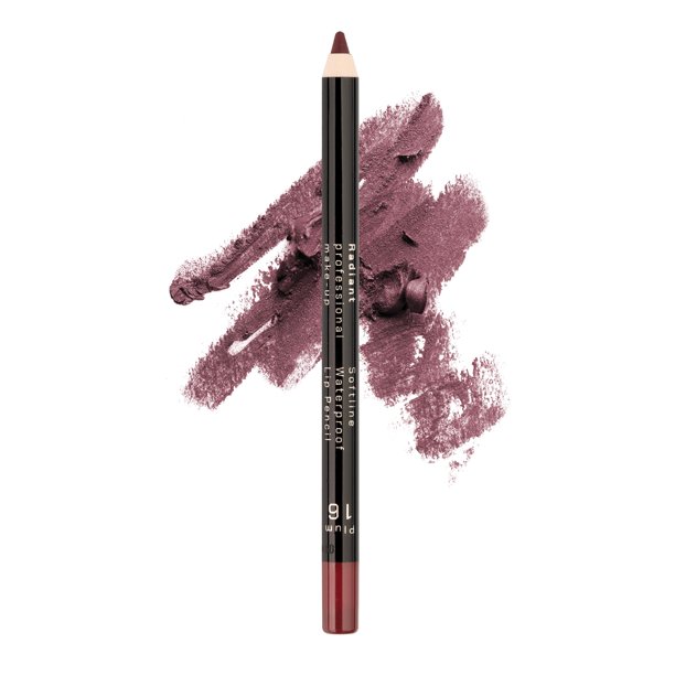 Radiant Professional Lápiz Delineador de Labios Impermeable - Lápiz Delineador de Labios de Larga Duración para Labios Definidos - Lápiz Delineador de Labios Suave y Cremoso con Vitamina E - Lápiz Del
