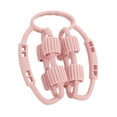 thumbnail image 1 of Rodillo de masaje para piernas con 8 ruedas, cómodo, práctico y portátil, con giro de 360 ​​grados. Rosa, 1 of 9
