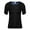 Black, variant on FANNYC Sauna Suit For Men Hot Sweat Suit Sauna Shirt Polymer Weight Loss Workout Cami Tank Top Zipper Heat Trapping Sweat Compression Vest