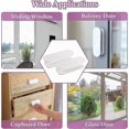 thumbnail image 2 of Set Of 2 Balcony Door Handles, Door Handles, Self-adhesive Door Handles, Cabinet Handles, Balcony Door, Ex, 2 of 4