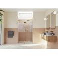 thumbnail image 7 of Glass Warehouse Gw-Gh-49.5 Halo 78" High X 49-1/2" Wide Hinged Frameless Shower Door -, 7 of 7