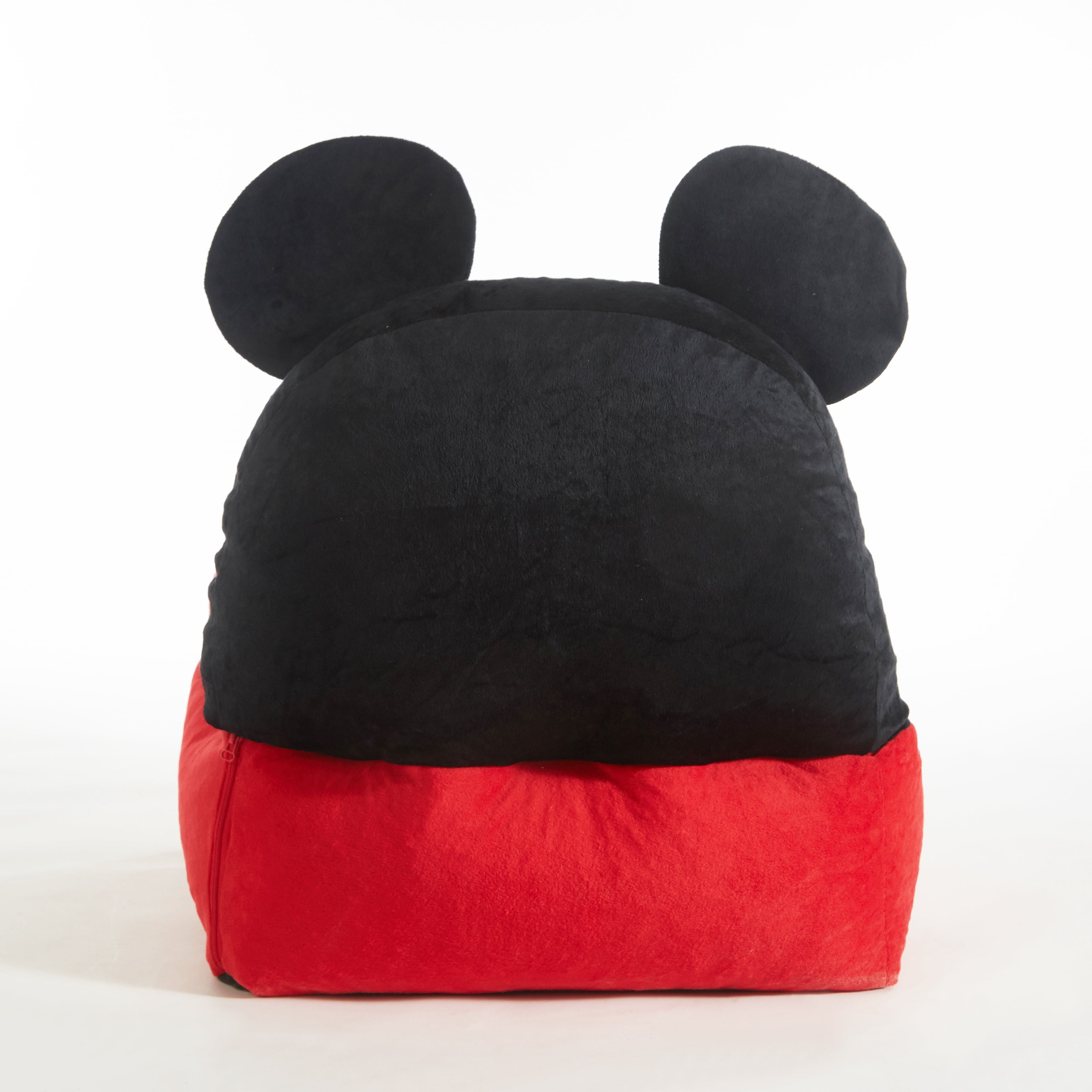 Disney Mickey Mouse Soft Plush Figural Bean Bag Chair, 1 each