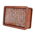 thumbnail image 3 of Alcancía de madera con contador, manualidades portátiles para ahorrar dinero con números para 1000 libras, 3 of 9