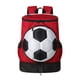 thumbnail image 4 of Mochila de fútbol moderna, informal y versátil, ideal para fitness, ciclismo y actividades al aire libre. rojo negro, 4 of 9