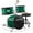 Green, variant on Gammon 3-Piece Junior Drum Set - Black, Starter Drum Kit with Throne, Cymbal, and Drumsticks