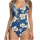 thumbnail image 1 of Traje de baño de una pieza para mujer, conjunto de bikini para mujer, moda de verano, estampado para mujer, con relleno en el pecho y sin tirantes en la espalda, traje de baño de nailon para mujer, 1 of 3