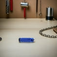 thumbnail image 5 of Raindrops 2Pcs Blue Motorcycle Foot Rests Rear Pedals Enhanced Stability Metal Foot Pegs, 5 of 7