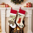 thumbnail image 5 of Mikhai Clearance Christmas Stockings,19.7Inch Stockings with Animal Pattern Ornaments Xmas Hanging Candy Gift Stocking Bag for Family Holiday Christmas Home Party Decoration (Bear), 5 of 7