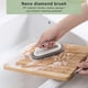 thumbnail image 5 of Matsuzay Cepillo de baño de vidrio de descontaminación, herramientas de limpieza de azulejos, mango de esponja, ranura para ventana de cocina, Suministros de limpieza para el hogar Blanco, 5 of 6