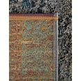thumbnail image 6 of Unique Loom Outdoor Modern Collection Area Rug - Zephyr (7' 10" Square Multi/Brown), 6 of 9