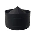 thumbnail image 2 of Tapa de lluvia para chimenea, tapa de tubo de estufa, protección contra el polvo y la nieve, tapa transpirable, tapa de ventilación de techo, cubierta Macarena Cubierta de lluvia para chimenea, 2 of 8