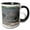 Black/White, variant on 3drose, Ephesus Theatre - Archaeology, Architecture, Celcus, Ephesus, Roman Ruins, History, Ancient, Turkey, 15oz Mug