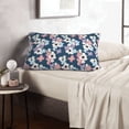thumbnail image 6 of Daiia Flowers Bedding Waterproof Pillow Protector Zippered Queen – Bed Bug Proof Pillow Encasement-14"x20", 6 of 6