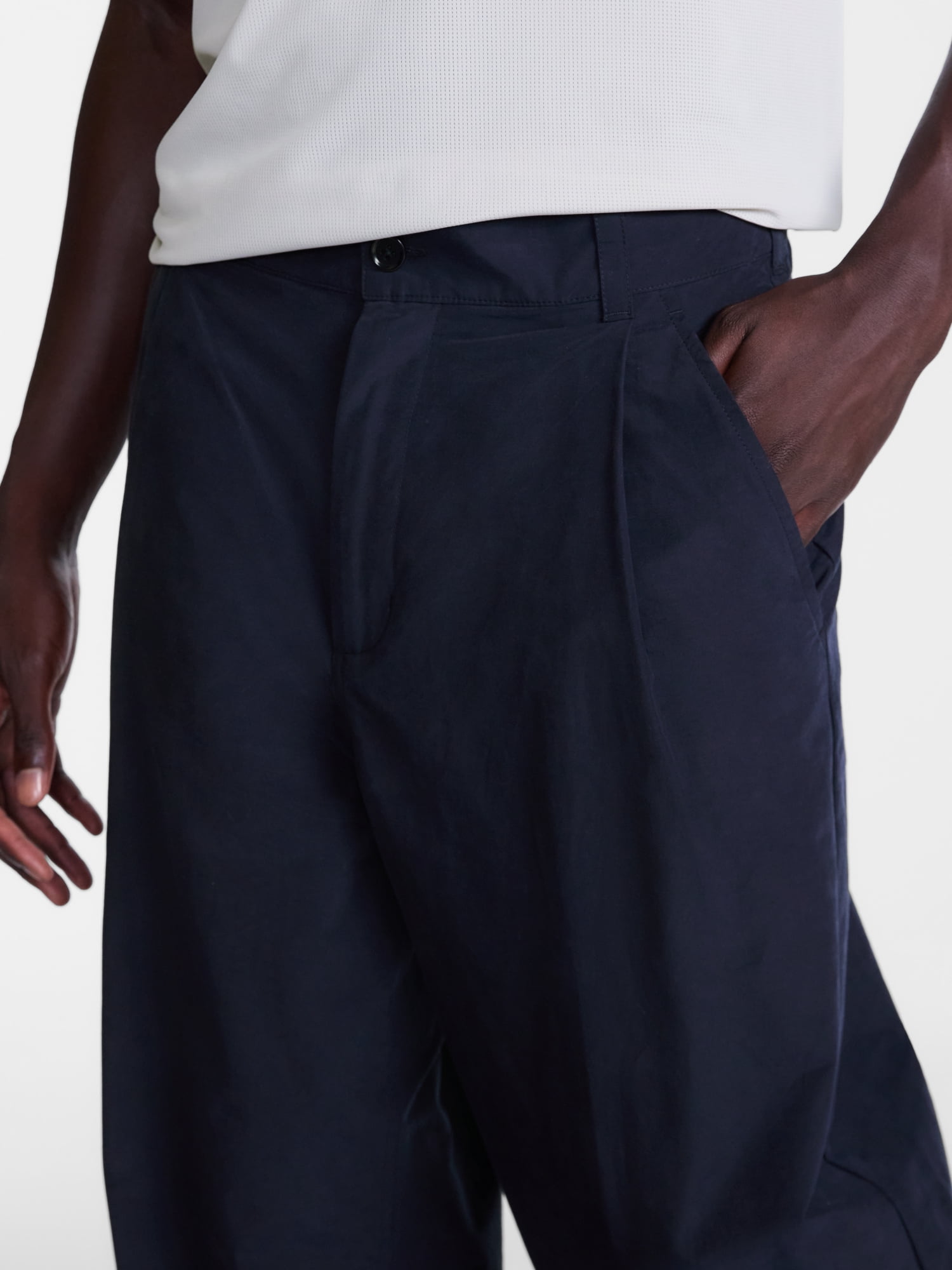 Avia Men's Loose Fit Open Hem Pleated Pants, Sizes 30-44