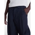 thumbnail image 4 of Avia Men's Pleated Wide-Leg Athletic Pants, Relaxed Fit, Darkest Navy, Size 38, 4 of 6