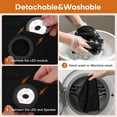 thumbnail image 5 of Beanie with Light, Unisex USB-C Rechargeable Headlamp Beanie Flashlight Beanie Hat for Men Women 5 LED Super Brightness Black, 5 of 7