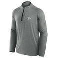 thumbnail image 2 of Unisex Fanatics Charcoal San Francisco 49ers Front Office Performance Primary Quarter-Zip Jacket, 2 of 5