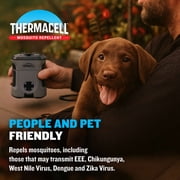 (2 pack) Thermacell E-ZoneGuard Adventure Rechargeable Mosquito Repeller with 12-Hr Refill and 5.5-Hr Battery