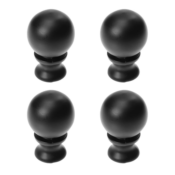 4pcs Lámpara Lámpara Shade Caps Finial Tapas Lámpara Decoración para lámpara de mesa Luz de piso