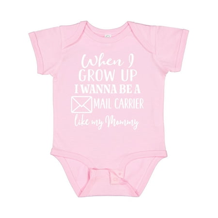 

Inktastic Future Mail Carrier Like Mommy Gift Baby Boy or Baby Girl Bodysuit
